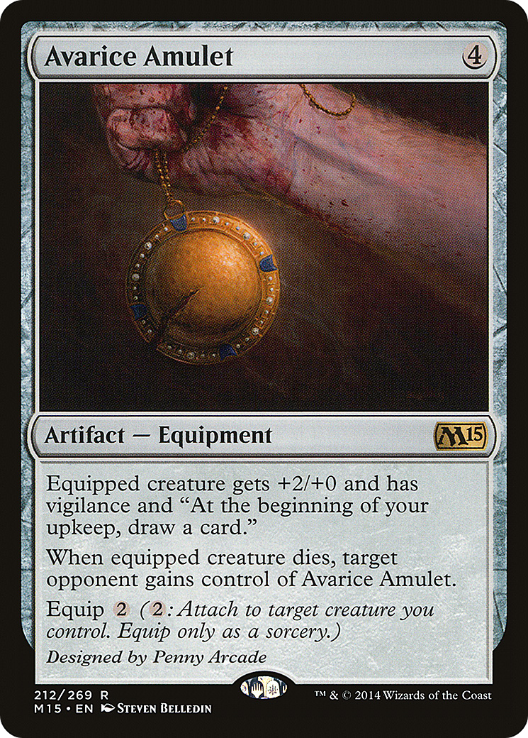 Avarice Amulet (M15) #212 [EN/N] s/o