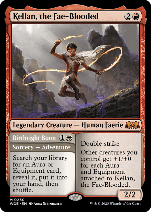Kellan, the Fae-Blooded // Birthright Boon (WOE) #230 [EN/N] s/o