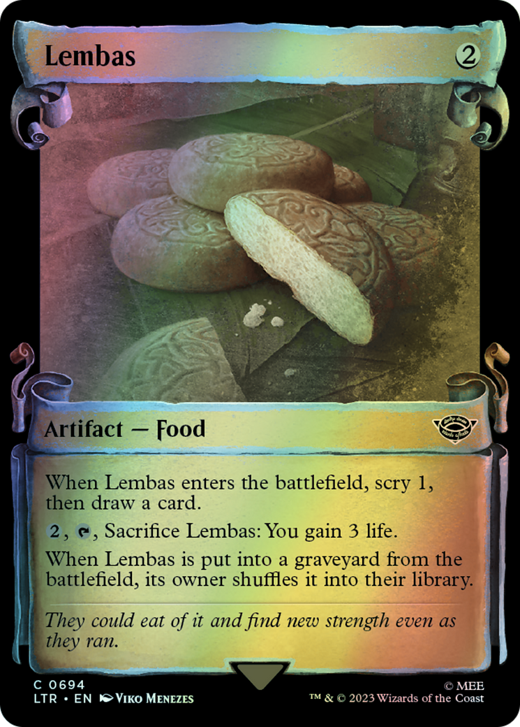 Lembas - Silver Foil (LTR) #694 [EN/F] s/o