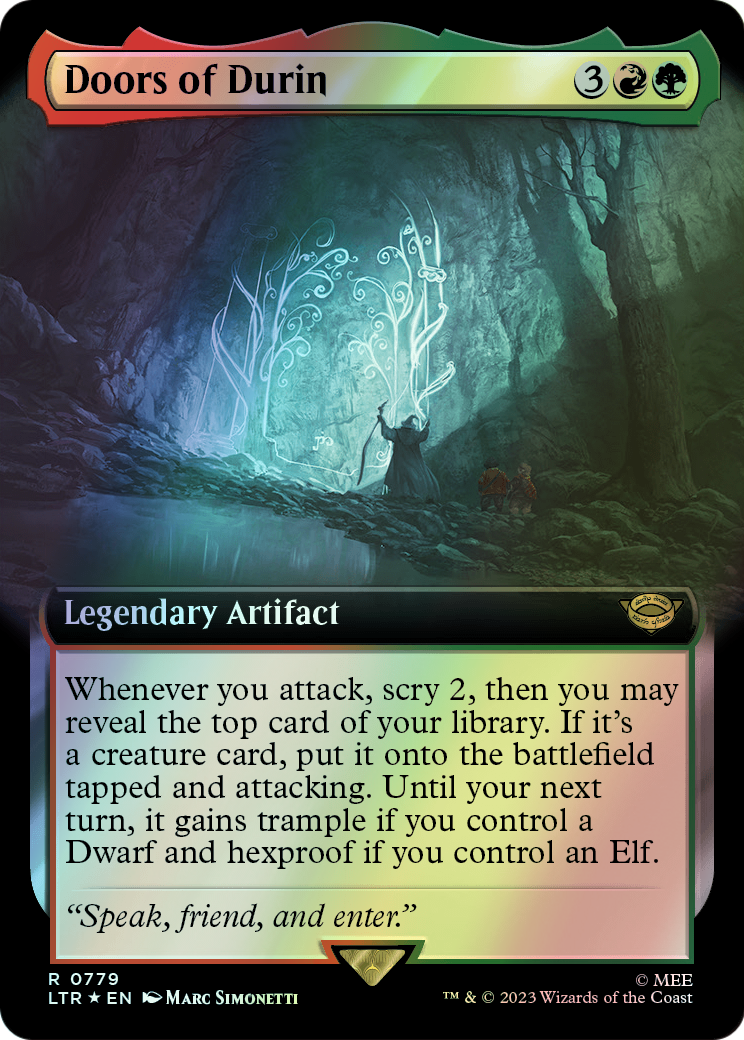 Doors of Durin - Surge Foil (LTR) #779 [EN/F] s/o