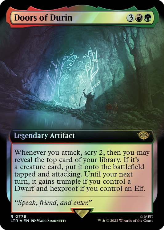 Doors of Durin - Surge Foil (LTR) #779 [EN/F] s/o
