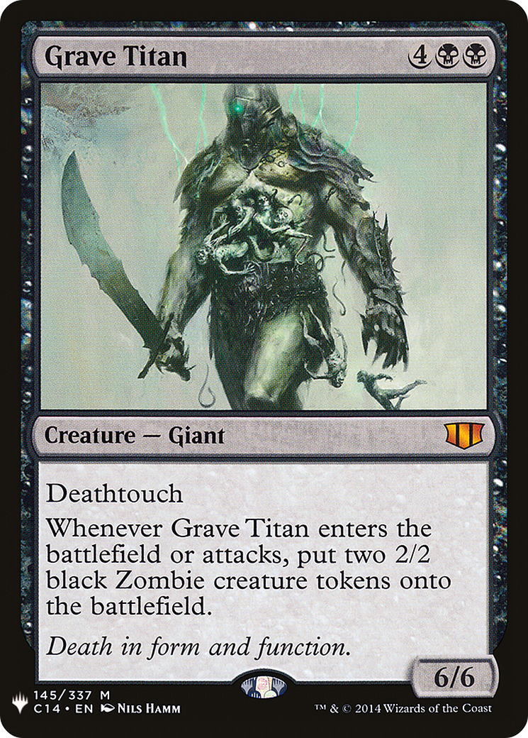 Grave Titan (PLST) #C14-145 [EN/N] s/o