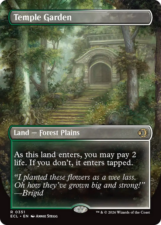 Temple Garden // Temple Garden (ECL) #351 [EN/N] s/o