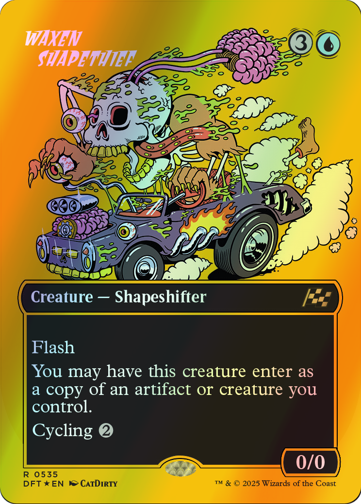 Waxen Shapethief - Firstplace Foil (DFT) #535 [EN/F]