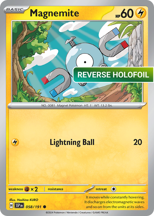 Magnemite (SSP) #058 [EN/R]