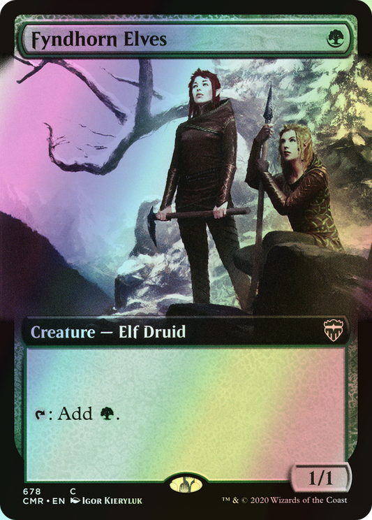 Fyndhorn Elves (CMR) #678 [EN/F] s/o