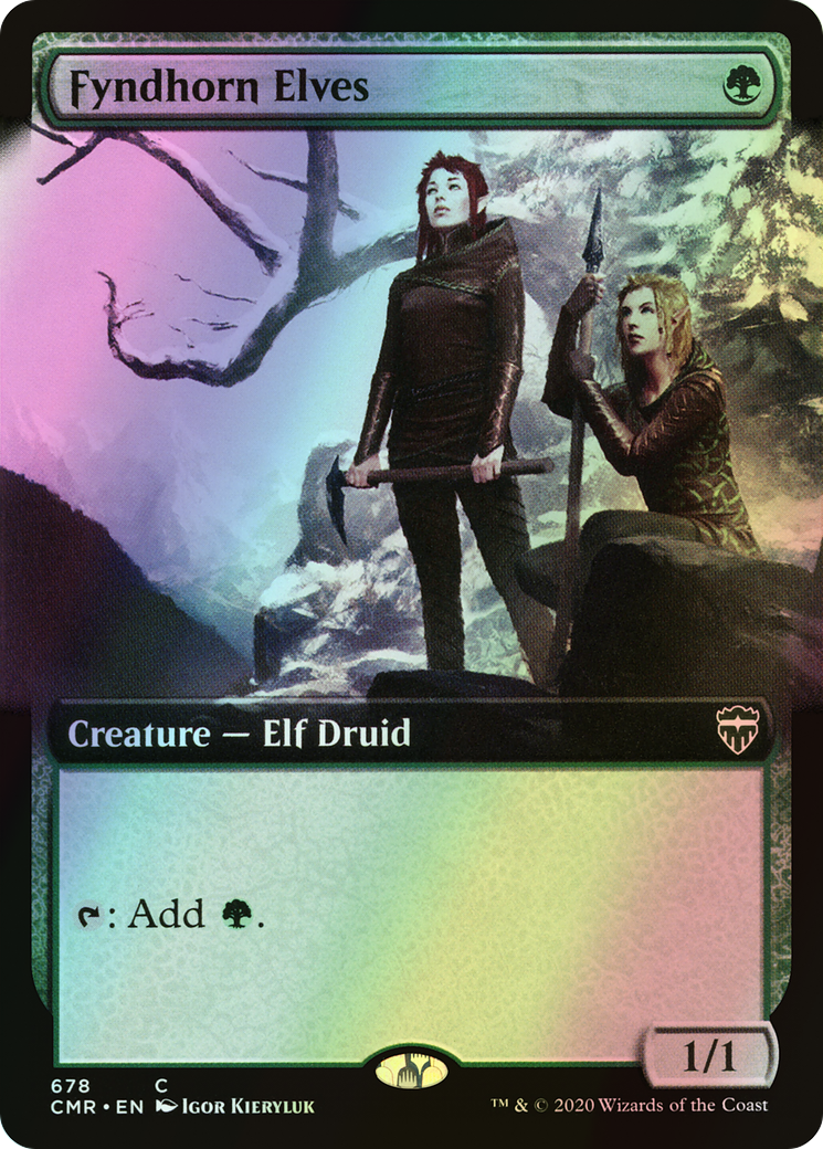 Fyndhorn Elves (CMR) #678 [EN/F] s/o