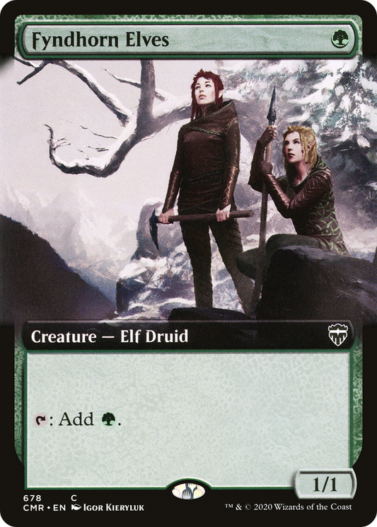 Fyndhorn Elves (CMR) #678 [EN/N] s/o