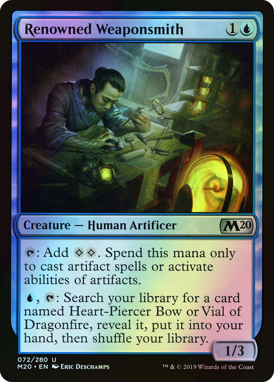 Renowned Weaponsmith (M20) #72 [EN/F] s/o