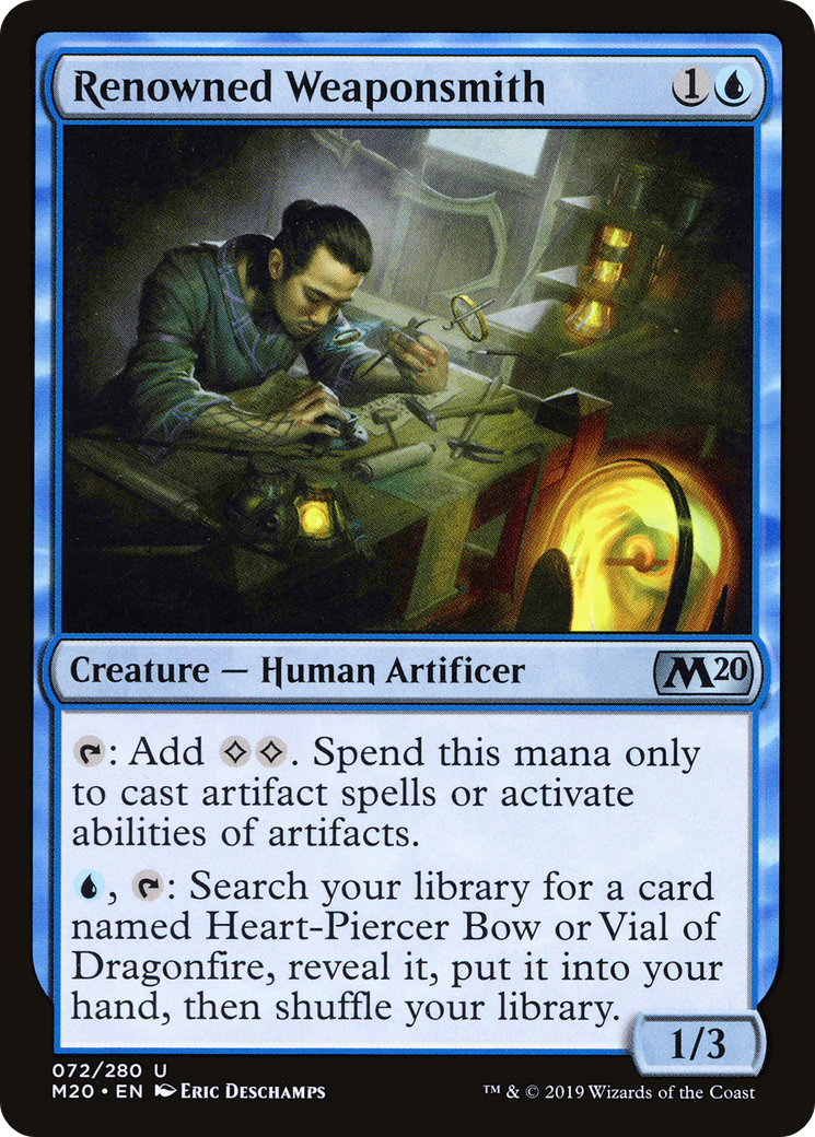 Renowned Weaponsmith (M20) #72 [EN/N]