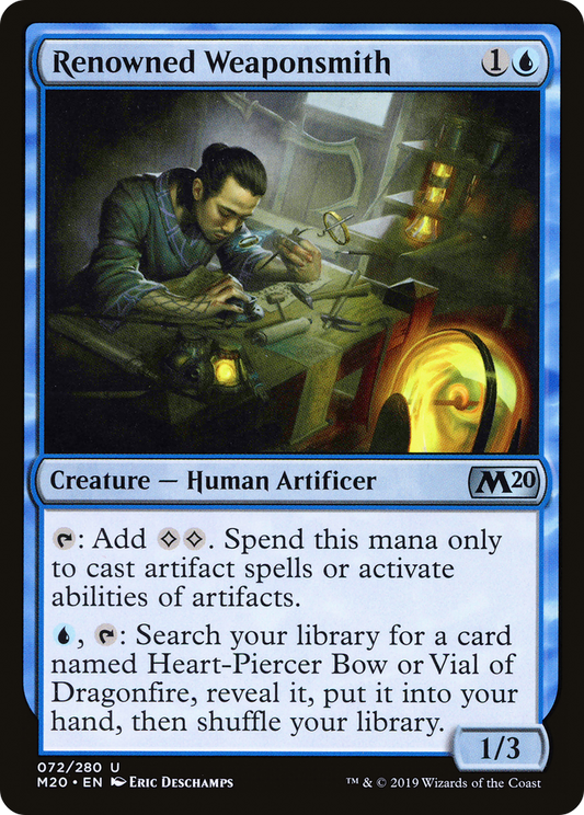 Renowned Weaponsmith (M20) #72 [EN/N]