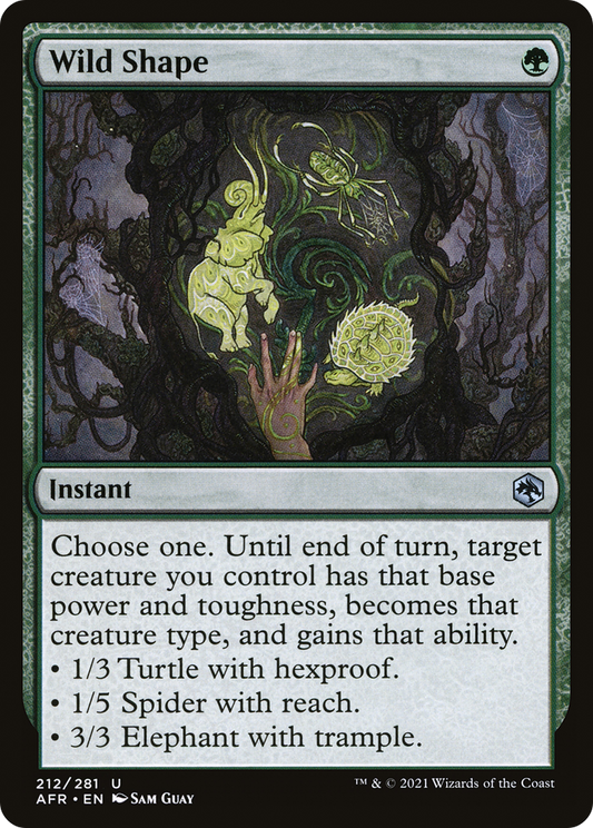 Wild Shape (AFR) #212 [EN/N]