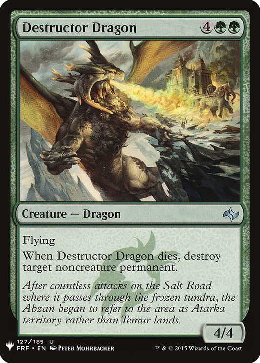 Destructor Dragon (PLST) #FRF-127 [EN/N]