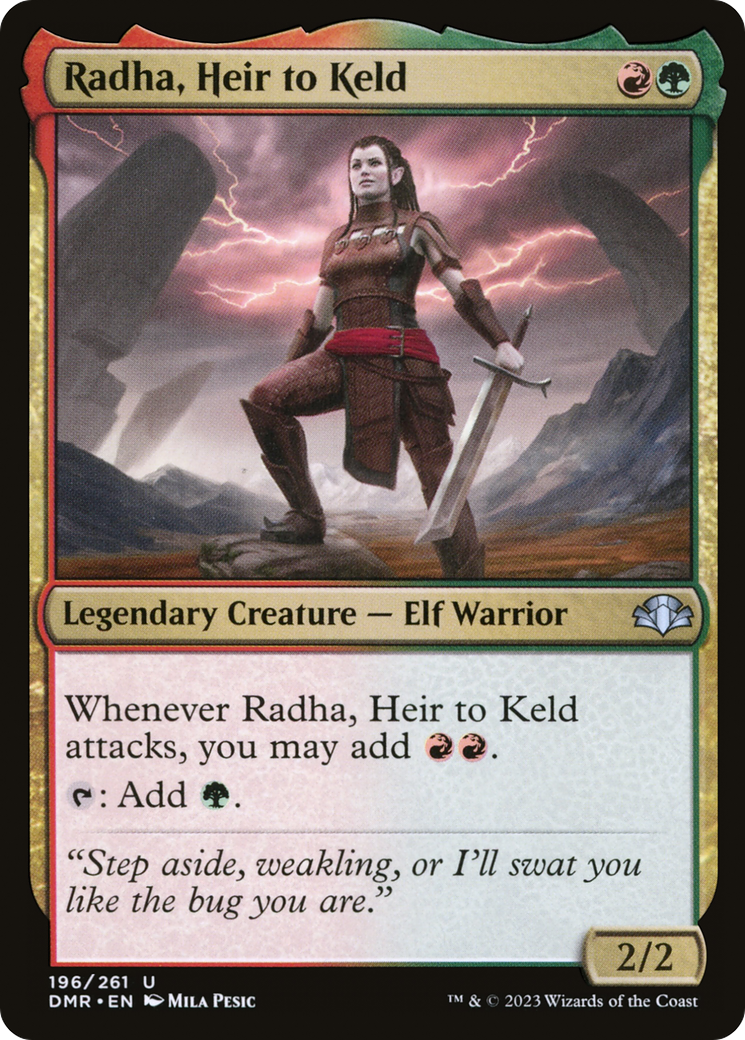 Radha, Heir to Keld (DMR) #196 [EN/N]