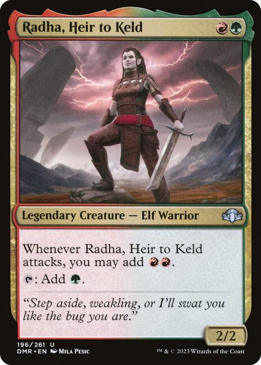Radha, Heir to Keld (DMR) #196 [EN/N]