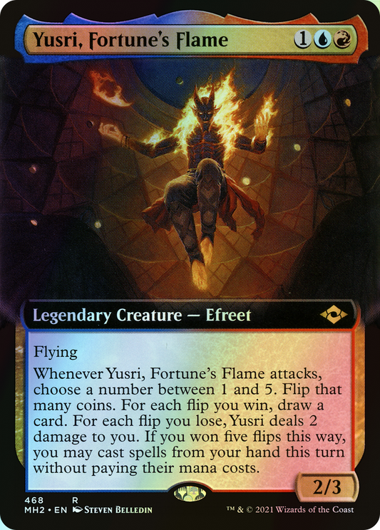 Yusri, Fortune's Flame (MH2) #468 [EN/F] s/o