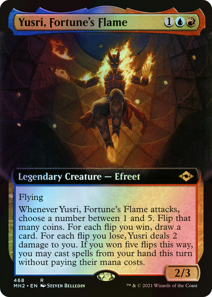 Yusri, Fortune's Flame (MH2) #468 [EN/F] s/o