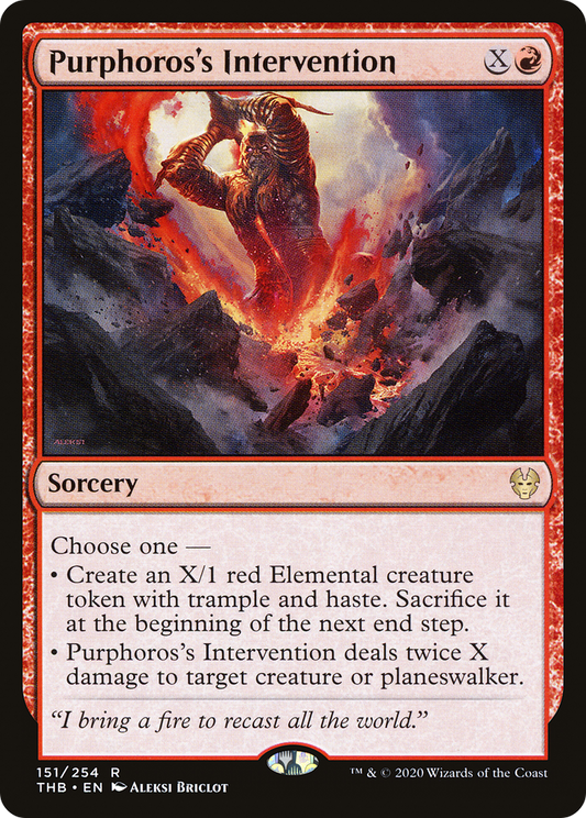 Purphoros's Intervention (THB) #151 [EN/N]