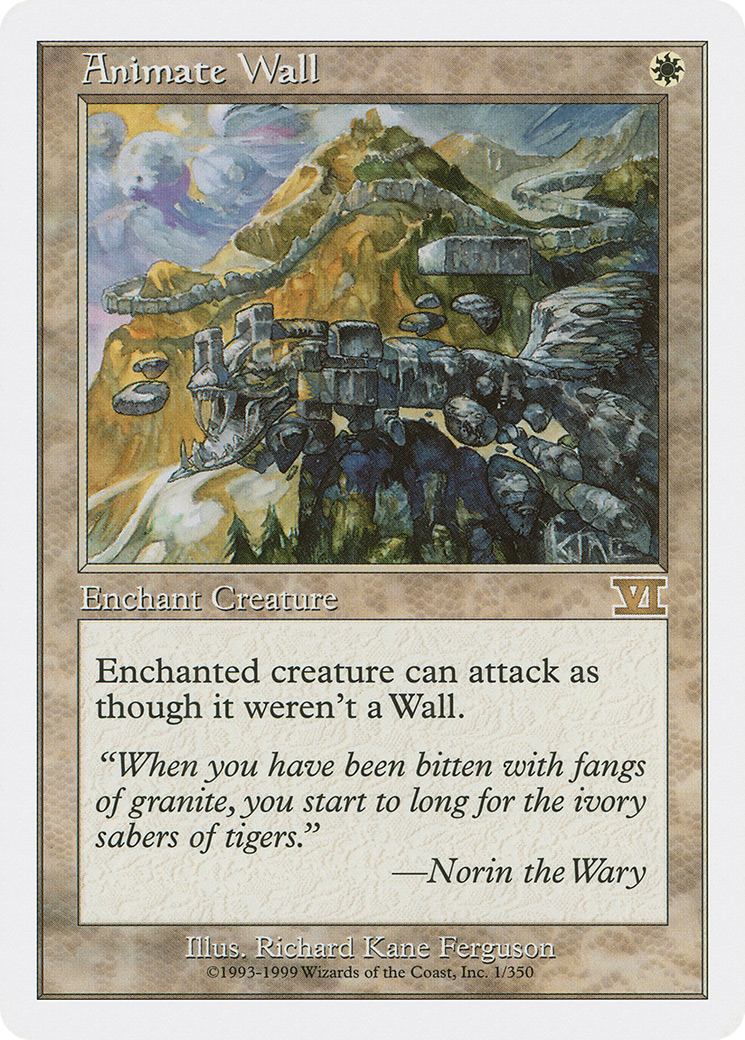 Animate Wall (6ED) #1 [EN/N]
