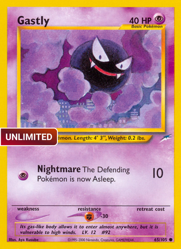 Gastly (N4) #65 [EN/U]