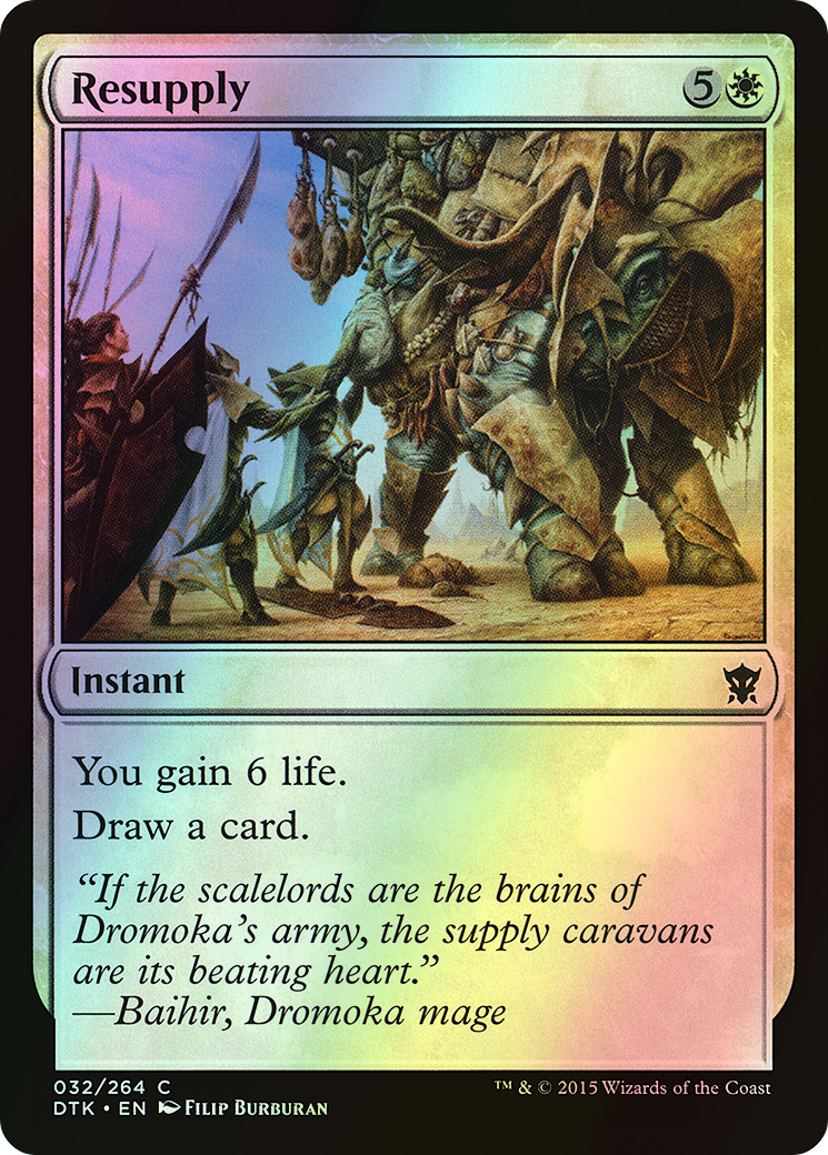 Resupply (DTK) #32 [EN/F]