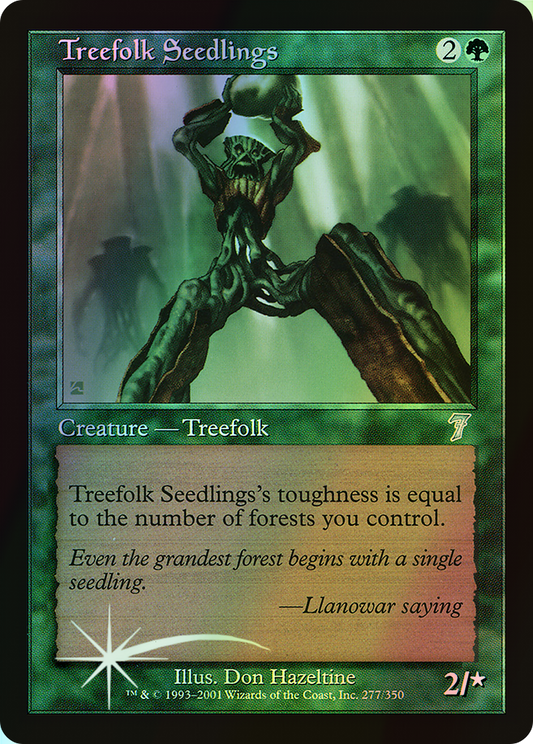 Treefolk Seedlings (7ED) #277★ [EN/F]