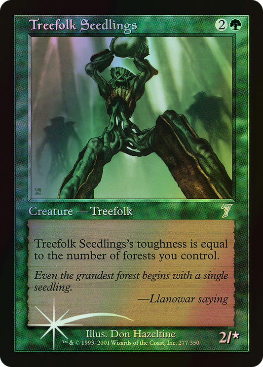 Treefolk Seedlings (7ED) #277★ [EN/F]