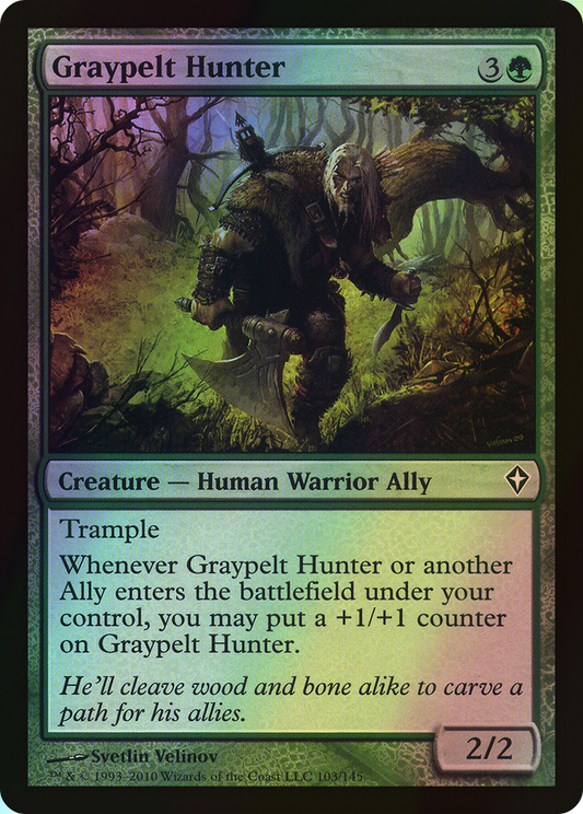 Graypelt Hunter (WWK) #103 [EN/F]