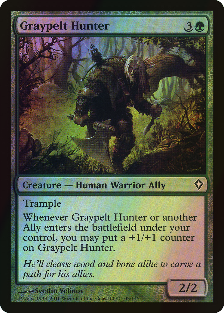 Graypelt Hunter (WWK) #103 [EN/F]