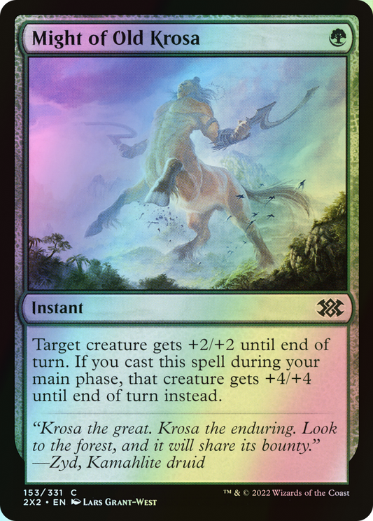 Might of Old Krosa (2X2) #153 [EN/F] s/o