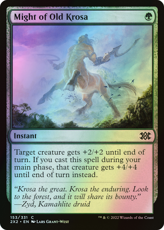 Might of Old Krosa (2X2) #153 [EN/F] s/o
