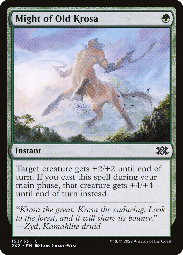 Might of Old Krosa (2X2) #153 [EN/N] s/o