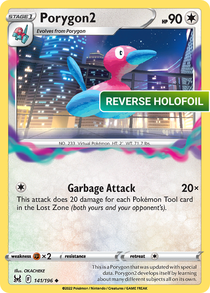 Porygon2 (LOR) #141 [EN/R]