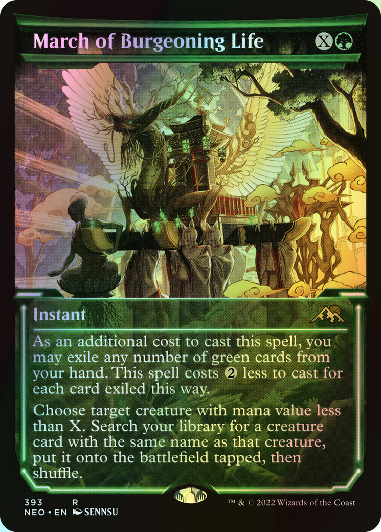 March of Burgeoning Life (NEO) #393 [EN/F]