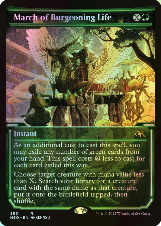 March of Burgeoning Life (NEO) #393 [EN/F]