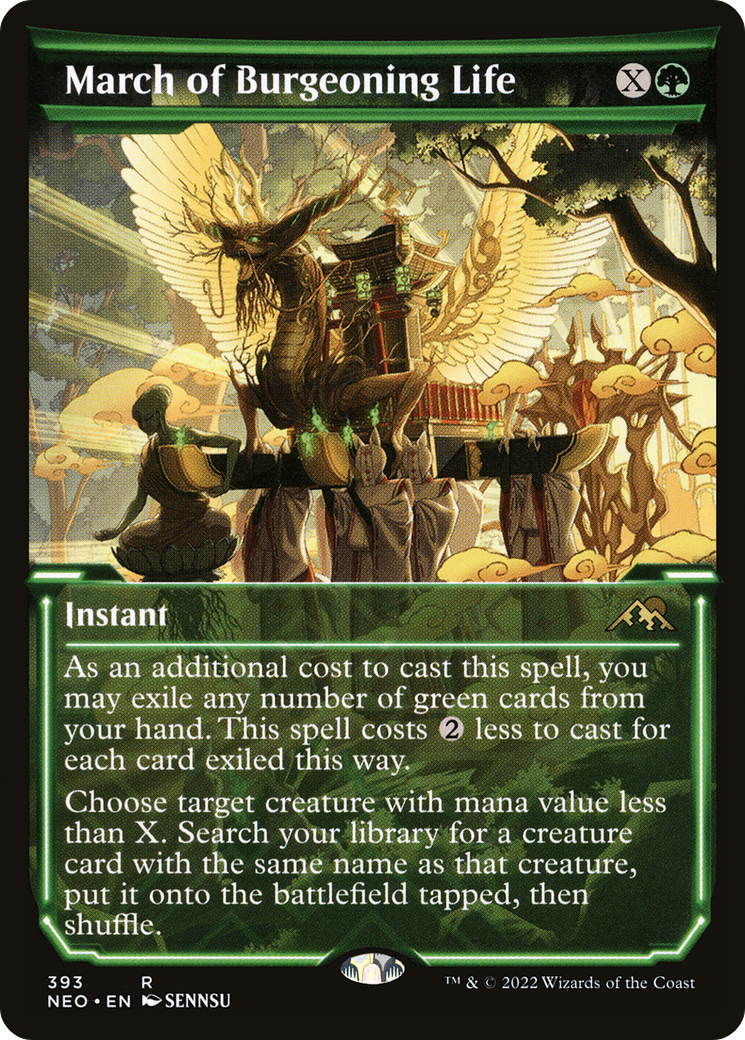 March of Burgeoning Life (NEO) #393 [EN/N]