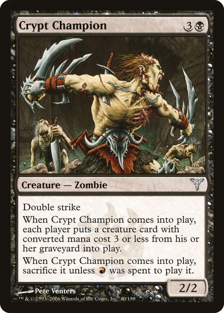 Crypt Champion (DIS) #40 [EN/N]
