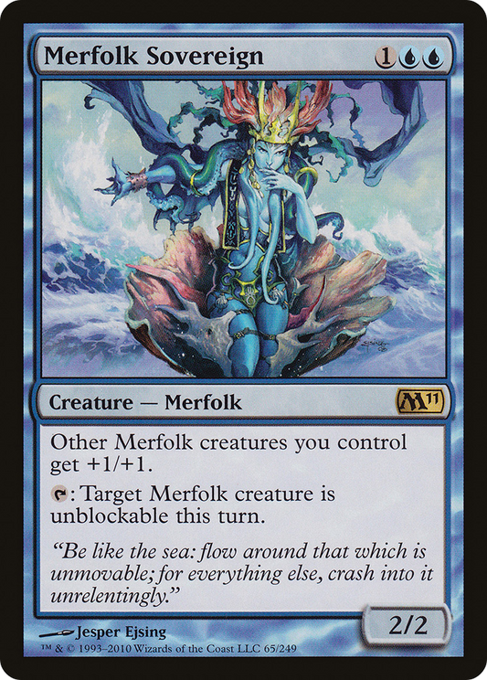Merfolk Sovereign (M11) #65 [EN/N]