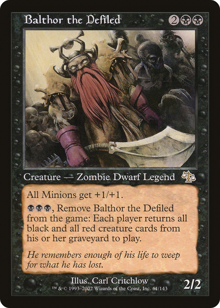 Balthor the Defiled (JUD) #61 [EN/N] s/o