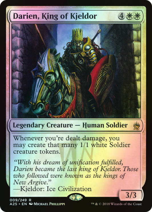 Darien, King of Kjeldor (A25) #9 [EN/F]