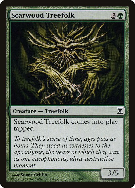 Scarwood Treefolk (TSP) #214 [EN/N]