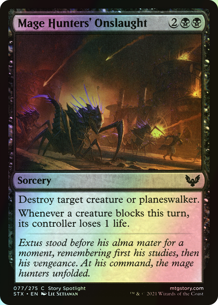 Mage Hunters' Onslaught (STX) #77 [EN/F]