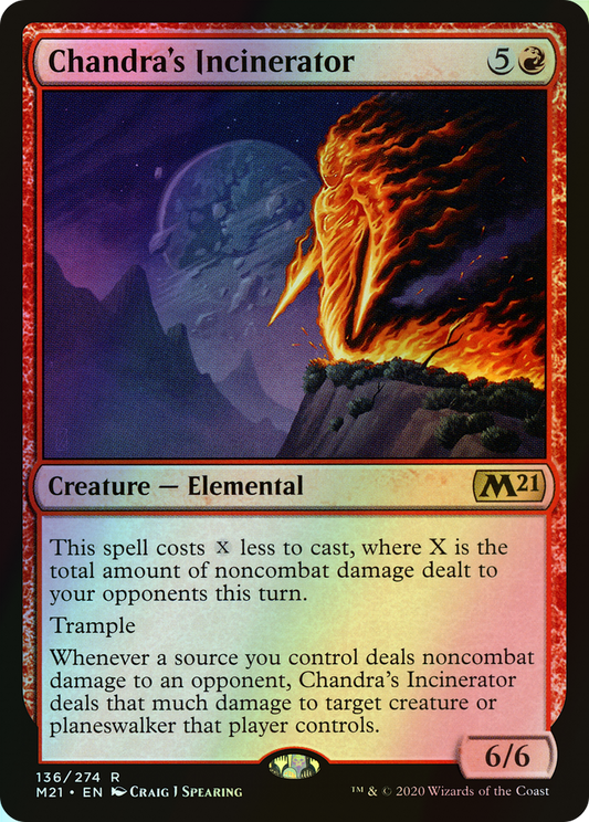 Chandra's Incinerator (M21) #136 [EN/F] s/o