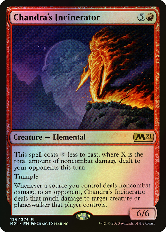 Chandra's Incinerator (M21) #136 [EN/F] s/o