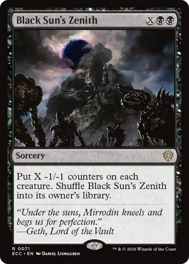 Black Sun's Zenith (ECC) #71 [EN/N]