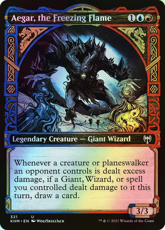Aegar, the Freezing Flame (KHM) #321 [EN/F]