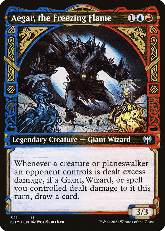 Aegar, the Freezing Flame (KHM) #321 [EN/N]