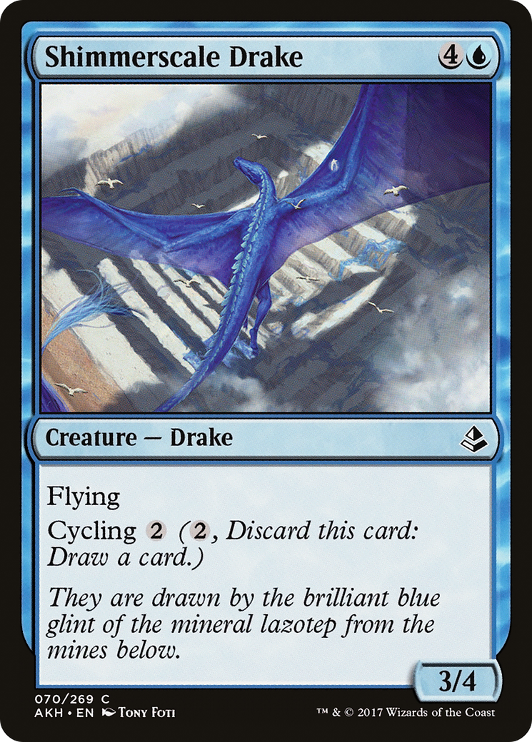 Shimmerscale Drake (AKH) #70 [EN/N]