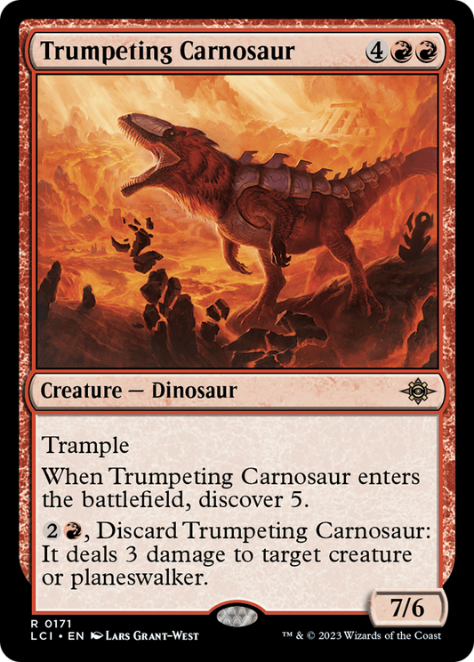Trumpeting Carnosaur (LCI) #171 [EN/N] s/o