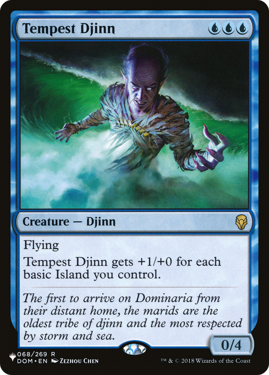 Tempest Djinn (PLST) #DOM-68 [EN/N]